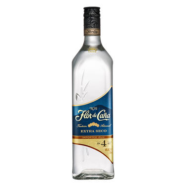 Ron Flor De Caña Blanco Extra Dry 4 Años 750 Ml
